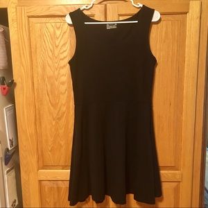 Black mini-dress (organic cotton!)